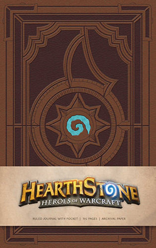 Hearthstone Hardcover Ruled Journal book cover by . Blizzard Entertainment