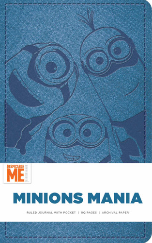 Minions Mania Hardcover Ruled Journal (Insights Journals) book cover by 