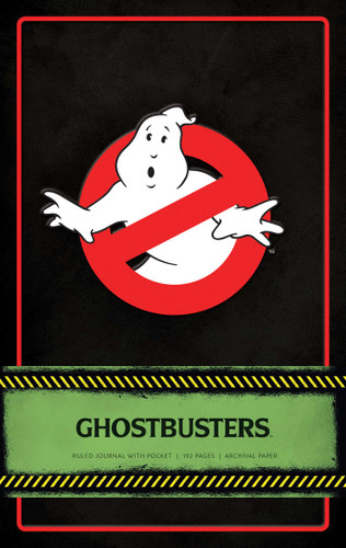 Ghostbusters Hardcover Ruled Journal (80's Classics) book cover by 