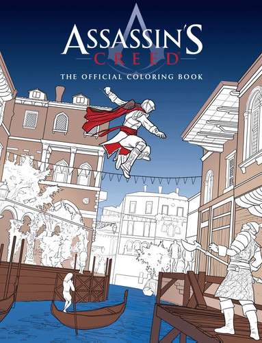 Assassin's Creed: The Official Coloring Book book cover by Insight Editions