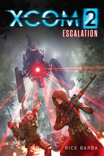 XCOM 2: ESCALATION book cover by Rick Barba
