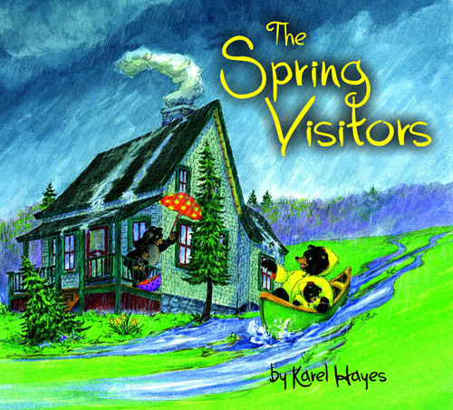 Spring Visitors book cover by Karel Hayes