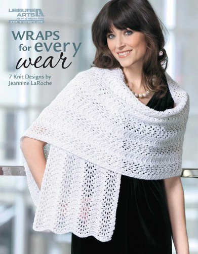 Knit Wraps for Every Wear: 7 Knit Designs book cover by Jeannine LaRoche