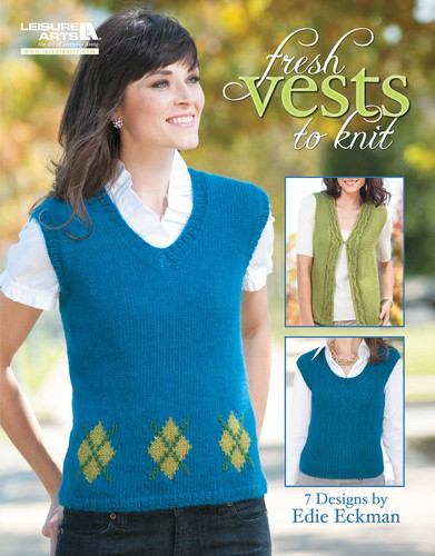 Fresh Vests to Knit: 7 Designs book cover by Edie Eckman