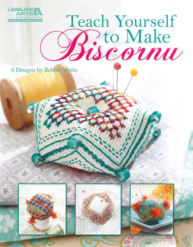 Teach Yourself to Make Biscornu: 9 Designs book cover by Bobbie Watts