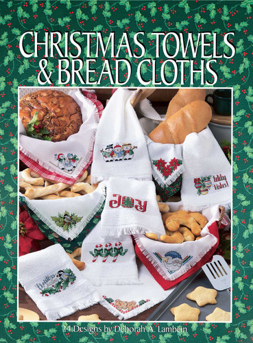 Christmas Towels & Bread Cloths: 24 Designs book cover by Deborah A. Lambein