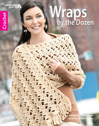 Wraps by the Dozen—From Dressy to Casual, Show Your Style with Cozy, Fashionable Wraps book cover by Leisure Arts