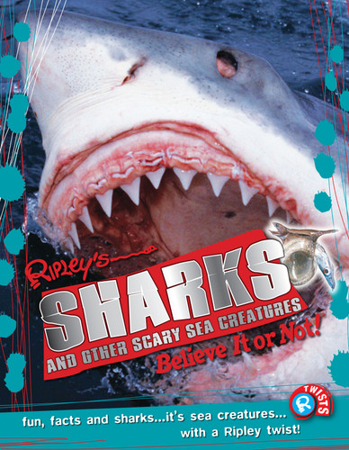Ripley Twists: Sharks: and Other Scary Sea Creatures (TWIST) book cover by Ripley's Believe It Or Not