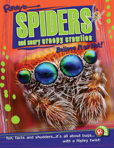 Ripley Twists PB: Spiders and Scary Creepy Crawlies (TWIST) book cover by 