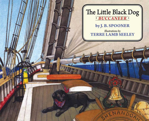 The Little Black Dog Buccaneer (Little Black Dog Series) book cover by J. B. Spooner