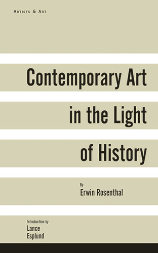 Contemporary Art in the Light of History book cover by Erwin Rosenthal