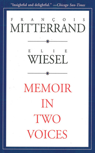 Memoir in Two Voices book cover by Rancois Mitterrand