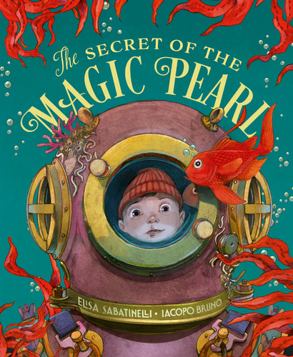 The Secret of the Magic Pearl book cover by Elisa Sabatinelli