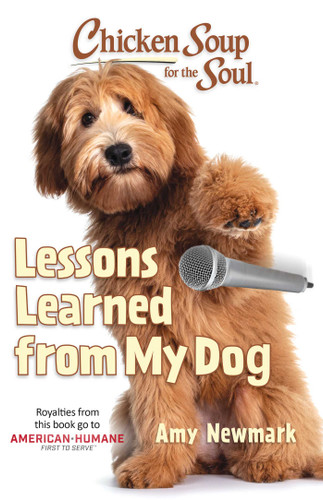Chicken Soup for the Soul: Lessons Learned from My Dog book cover by Amy Newmark