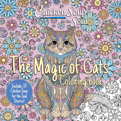 Chicken Soup for the Soul: The Magic of Cats Coloring Book book cover by Amy Newmark