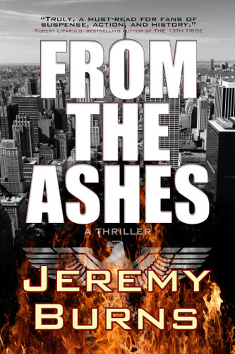 From the Ashes book cover by Jeremy Burns