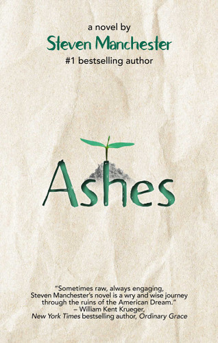Ashes book cover by Steven Manchester