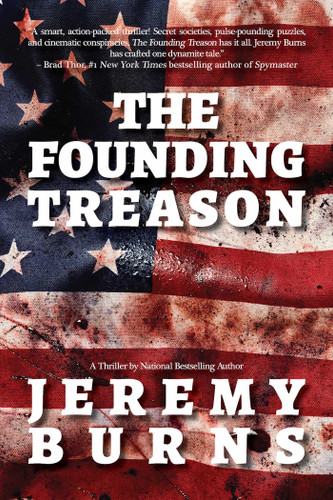 The Founding Treason book cover by Jeremy Burns