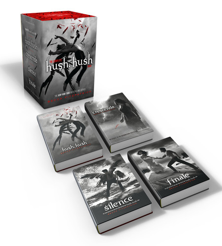 The Complete Hush, Hush Saga (Boxed Set): Hush, Hush; Crescendo; Silence; Finale (The Hush, Hush Saga) book cover by Becca Fitzpatrick