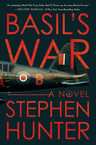 Basil's War: A WWII Spy Thriller book cover by Stephen Hunter