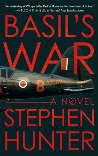 Basil's War: A WWII Spy Thriller book cover by Stephen Hunter