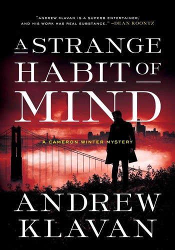 A Strange Habit of Mind (Cameron Winter Mysteries) book cover by Andrew Klavan