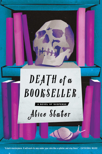 Death of a Bookseller book cover by Alice Slater