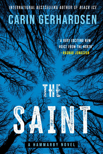 The Saint (Hammarby Mysteries) book cover by Carin Gerhardsen