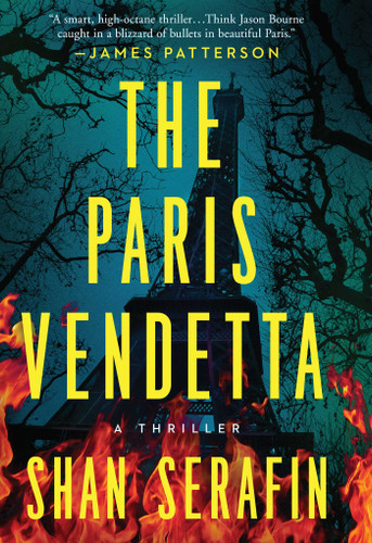 The Paris Vendetta book cover by Shan Serafin