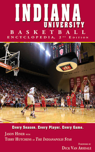 Indiana University Basketball Encyclopedia book cover by Jason Hiner