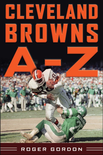 Cleveland Browns A - Z book cover by Roger Gordon