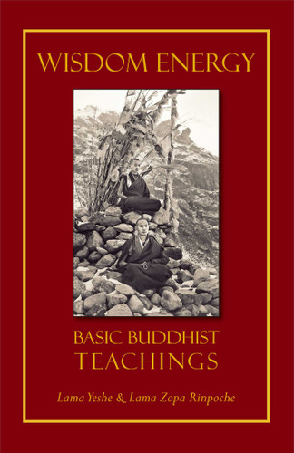 Wisdom Energy: Basic Buddhist Teachings book cover by Thubten Yeshe, Thubten Zopa