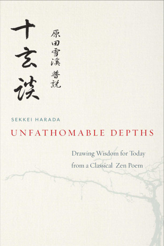 Unfathomable Depths: Drawing Wisdom for Today from a Classical Zen Poem book cover by Sekkei Harada