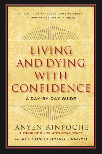 Living and Dying with Confidence: A Day-by-Day Guide book cover by Anyen, Allison Choying Zangmo