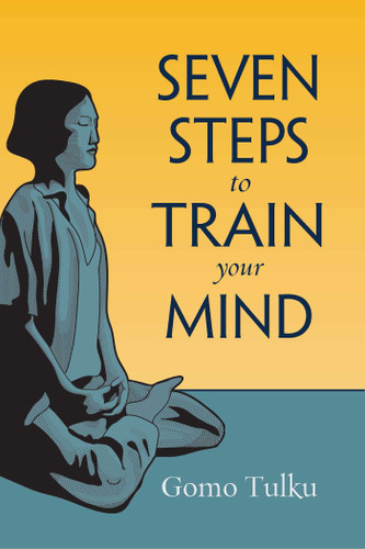 Seven Steps to Train Your Mind book cover by Gomo Tulku