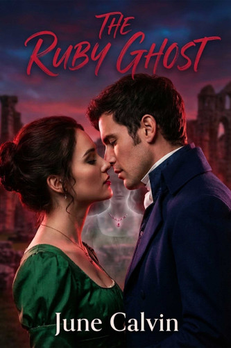 The Ruby Ghost book cover by June  Calvin