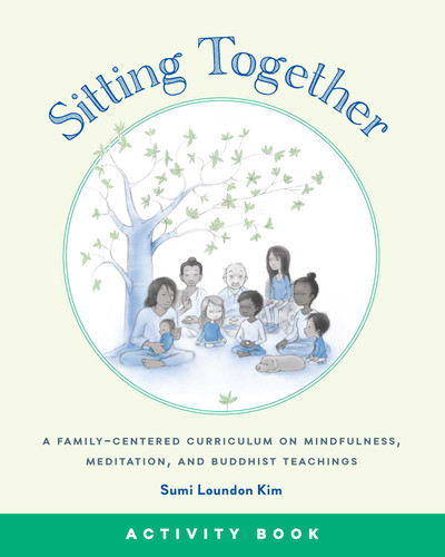 Sitting Together Activity Book book cover by Sumi Loundon Kim