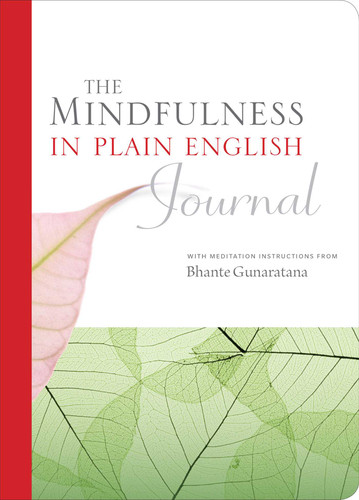 The Mindfulness in Plain English Journal book cover by Henepola Gunaratana