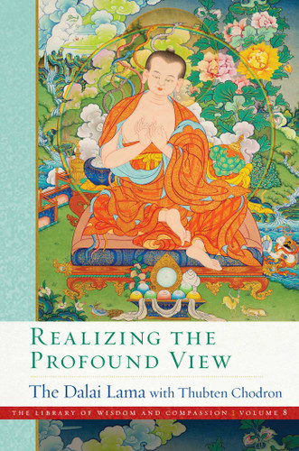 Realizing the Profound View (The Library of Wisdom and Compassion) book cover by Dalai Lama, Thubten Chodron