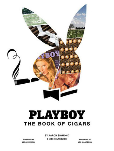 Playboy The Book of Cigars book cover by Aaron Sigmond, Nick Kolakowski