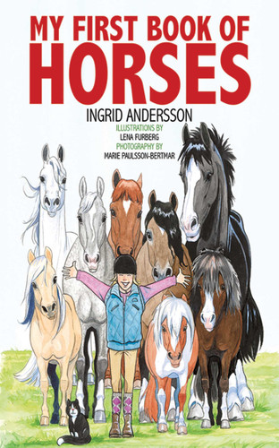 My First Book of Horses book cover by Ingrid Andersson