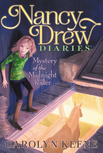 Mystery of the Midnight Rider (Nancy Drew Diaries) book cover by Carolyn Keene