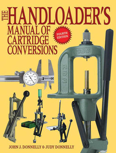 The Handloader's Manual of Cartridge Conversions book cover by John J. Donnelly, Judy Donnelly