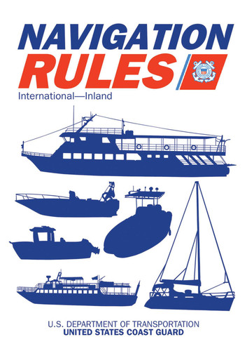 Navigation Rules and Regulations Handbook: International—Inland book cover by U.S. Coast Guard