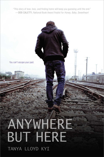 Anywhere but Here book cover by Tanya Lloyd Kyi