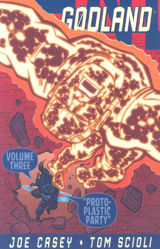 Godland Volume 3: Proto-Plastic Party book cover by Joe Casey