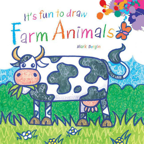 It's Fun to Draw Farm Animals (It's Fun to Draw) book cover by Mark Bergin