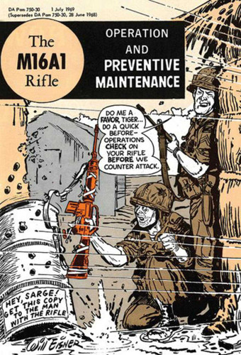 The M16A1 Rifle: Operation and Preventive Maintenance book cover by U.S. Department of the Army