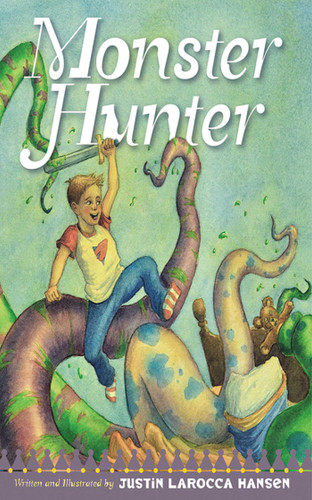 Monster Hunter book cover by Justin LaRocca Hansen