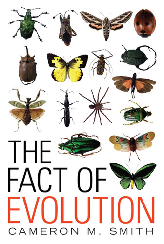 Fact of Evolution book cover by Cameron M. Smith